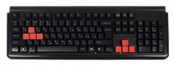 Клавиатура A4Tech X7-G300 черный USB for gamer от магазина РЭССИ