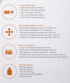 Весы напольные электронные Beurer PS25 макс.180кг белый от магазина РЭССИ