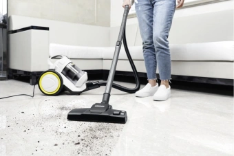 Пылесос Karcher VC 3 Floor 700Вт белый/черный от магазина РЭССИ