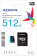Флеш карта microSDXC 512GB A-Data AUSDX512GUICL10A1-RA1 Premier Pro + adapter от магазина РЭССИ