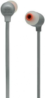 Гарнитура вкладыши JBL Tune 125 серый беспроводные bluetooth в ушной раковине (JBLT125BT) от магазина РЭССИ