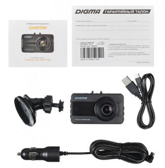 Видеорегистратор Digma FreeDrive 207 Night FHD черный 2Mpix 1080x1920 1080p 150гр. GP2247 от магазина РЭССИ