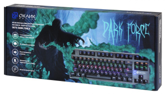 Клавиатура Оклик 967G Dark Force механическая черный USB Multimedia for gamer LED от магазина РЭССИ