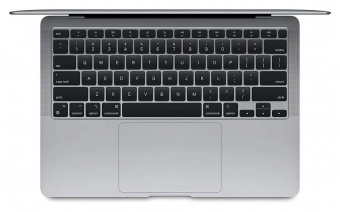 Ноутбук Apple MacBook Air A2337 M1 8 core 16Gb SSD256Gb/7 core GPU 13.3" IPS (2560x1600) Mac OS grey space WiFi BT Cam (Z1240001T) от магазина РЭССИ