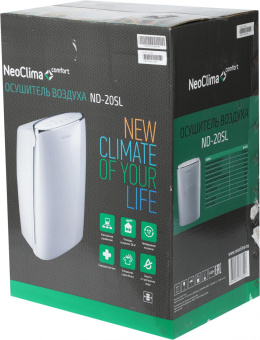 Осушитель воздуха Neoclima ND-20SL 385Вт бытовой белый от магазина РЭССИ
