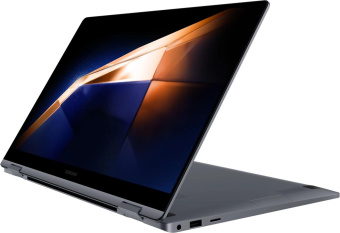 Ноутбук Samsung Galaxy Book 4 360 NP750 Core 7 150U 16Gb SSD512Gb Intel Graphics 15.6" AMOLED Touch FHD (1920x1080) Windows 11 Home grey WiFi BT Cam (NP750QGK-LG2IN) от магазина РЭССИ
