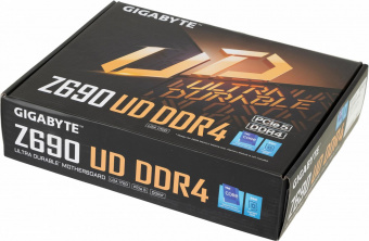 Материнская плата Gigabyte Z690 UD DDR4 Soc-1700 Intel Z690 4xDDR4 ATX AC`97 8ch(7.1) 2.5Gg RAID+HDMI+DP от магазина РЭССИ