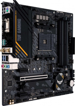 Материнская плата Asus TUF GAMING B550M-E WIFI Soc-AM4 AMD B550 4xDDR4 mATX AC`97 8ch(7.1) GbLAN RAID+VGA+HDMI+DP от магазина РЭССИ
