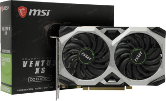 Видеокарта MSI PCI-E GTX 1660 SUPER VENTUS XS NVIDIA GeForce GTX 1660SUPER 6144Mb 192 GDDR6 1530/14000 HDMIx1 DPx3 HDCP Ret от магазина РЭССИ