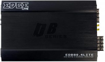 Усилитель автомобильный Edge EDB80.4LITE-E0 четырехканальный от магазина РЭССИ