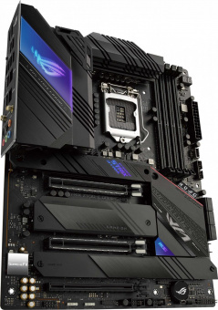 Материнская плата Asus ROG STRIX Z590-E GAMING WIFI Soc-1200 Intel Z590 4xDDR4 ATX AC`97 8ch(7.1) 2x2.5Gg RAID+HDMI от магазина РЭССИ