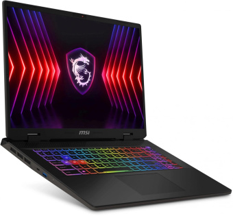 Ноутбук MSI Sword 17 HX B13VFKG-221XRU Core i7 13700HX 32Gb SSD1Tb NVIDIA GeForce RTX4060 8Gb 17" IPS FHD+ (1920x1200) Free DOS grey space WiFi BT Cam (9S7-17T214-221) от магазина РЭССИ