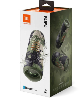 Колонка порт. JBL Flip 6 камуфляж 30W 1.0 BT 10м 4800mAh (JBLFLIP6SQUAD) от магазина РЭССИ
