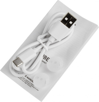 Гарнитура вкладыши uBear Vibe белый беспроводные bluetooth в ушной раковине (TW03WH01-BD) от магазина РЭССИ