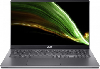 Ультрабук Acer Swift X SFX16-51G-51QA Core i5 11320H 8Gb SSD512Gb NVIDIA GeForce RTX 3050 4Gb 16" IPS FHD (1920x1080) Eshell grey WiFi BT Cam (NX.AYKER.004) от магазина РЭССИ