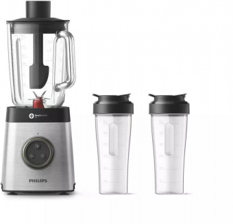 Блендер стационарный Philips HR3655/00 1400Вт серебристый/черный от магазина РЭССИ