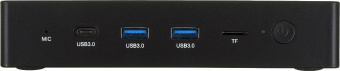 Неттоп IRU 110PGL Cel J4125 (2) 4Gb SSD128Gb UHDG 600 CR Free DOS GbitEth WiFi BT черный от магазина РЭССИ