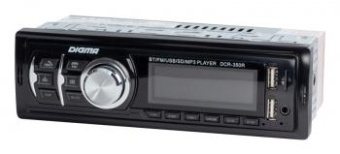 Автомагнитола Digma DCR-350R 1DIN 4x45Вт от магазина РЭССИ