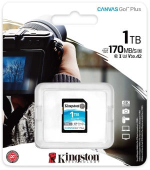 Флеш карта SDXC 1TB Kingston SDG3/1TB Canvas Go! Plus w/o adapter от магазина РЭССИ