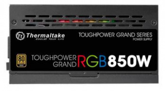 Блок питания Thermaltake ATX 850W Toughpower Grand RGB Sync 80+ gold 24pin APFC 140mm fan color LED 12xSATA Cab Manag RTL от магазина РЭССИ