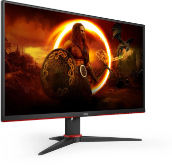 Монитор AOC 27" Gaming 27G2ZNE черный/красный VA LED 16:9 HDMI матовая Piv 250cd 178гр/178гр 1920x1080 240Hz FreeSync Premium Pro DP FHD 5.5кг от магазина РЭССИ