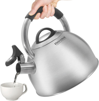 Чайник металлический Rondell Craft RDS-1951 2.5л. стальной от магазина РЭССИ
