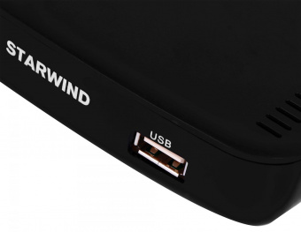 Ресивер DVB-T2 Starwind CT-160 черный от магазина РЭССИ