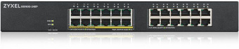 Коммутатор Zyxel GS1900-24EP GS1900-24EP-EU0101F 24G 12PoE 12PoE+ 130W управляемый от магазина РЭССИ