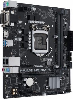 Материнская плата Asus PRIME H510M-R-SI Soc-1200 Intel H510 2xDDR4 mATX AC`97 8ch(7.1) GbLAN+VGA+DVI+HDMI White Box от магазина РЭССИ