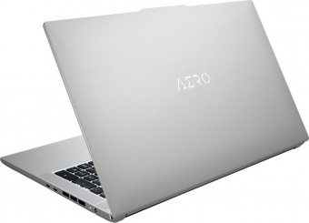 Ноутбук Gigabyte Aero 17 Core i7 12700H 16Gb SSD2Tb NVIDIA GeForce RTX3070Ti 8Gb 17.3" IPS UHD (3840x2160) Windows 11 Professional silver WiFi BT Cam (XE5-73RU738HP) от магазина РЭССИ