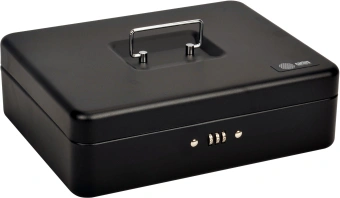 Ящик для денег без номинала Cactus CS-DCB-004 с кодовым замком 90x300x240 графитовый сталь 1.76кг от магазина РЭССИ