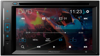 Автомагнитола CD DVD Pioneer AVH-A245BT 2DIN 4x50Вт от магазина РЭССИ