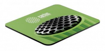 Коврик для мыши Cactus CS-MP-C01S Green Logo Мини 250x200x3мм от магазина РЭССИ
