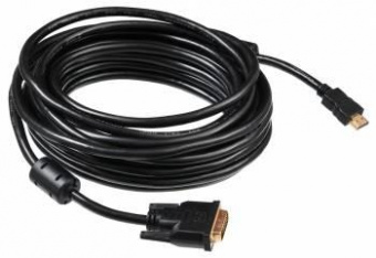 Кабель Buro HDMI-19M-DVI-D-10M HDMI (m) DVI-D (m) 10м феррит.кольца черный от магазина РЭССИ
