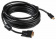 Картинка Кабель Buro HDMI-19M-DVI-D-10M HDMI (m) DVI-D (m) 10м феррит.кольца черный от магазина РЭССИ Кабель Buro HDMI-19M-DVI-D-10M HDMI (m) DVI-D (m) 10м феррит.кольца черный от магазина РЭССИ