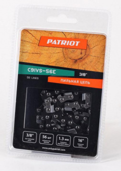 Цепь для цепных пил Patriot 91VS-56E 3/8" 56звеньев (862381356) от магазина РЭССИ