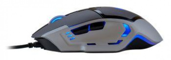Мышь Оклик 915G HELLWISH V2 черный/серый оптическая (4800dpi) USB (6but) от магазина РЭССИ