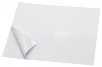 Этикетки Buro A4 105x148мм 4шт на листе/100л./белый матовое самоклей. универсальная от магазина РЭССИ