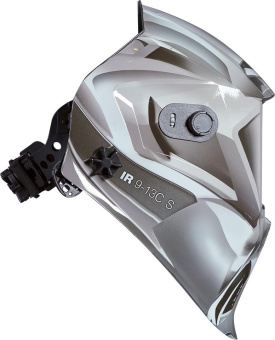 Маска сварщика Fubag IR 9-13C S филь.:хамел. см.экр.95x36мм серебристый (38076) от магазина РЭССИ