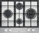 Газовая варочная поверхность Darina 3T M 303 Х нержавеющая сталь от магазина РЭССИ