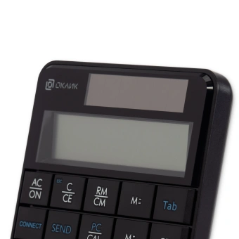 Числовой блок Оклик K604W черный USB беспроводная slim для ноутбука (1979325) от магазина РЭССИ