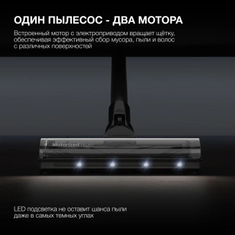 Пылесос ручной Hyundai HYV-S7970 500Вт серый/синий от магазина РЭССИ