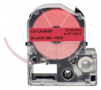 Картридж ленточный Cactus CS-LK4RBP черный для Epson LW300/LW400/LW700/LW600P/LW1000P/K400/Z700/Z900 от магазина РЭССИ