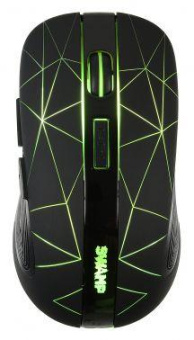 Мышь Оклик 975GW SWAMP черный оптическая (1600dpi) беспроводная USB (6but) от магазина РЭССИ