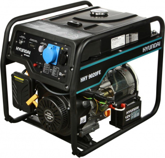 Генератор Hyundai HHY 9020FE 6.5кВт от магазина РЭССИ