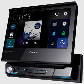 Автомагнитола CD DVD Pioneer AVH-Z7250BT 1DIN 4x50Вт от магазина РЭССИ