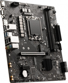 Материнская плата MSI PRO H610M-G Soc-1700 Intel H610 2xDDR5 mATX AC`97 8ch(7.1) GbLAN+VGA+HDMI+DP от магазина РЭССИ