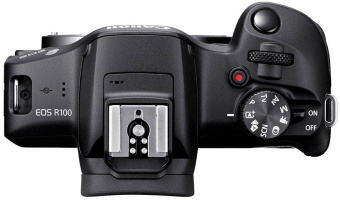 Фотоаппарат Canon EOS R100 черный 24.1Mpix 3" 1080p WiFi RF-S 18-45mm f/4.5-6.3 IS STM LP-E17 от магазина РЭССИ