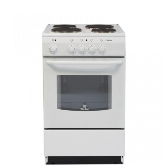 Плита Электрическая De Luxe 5004.12э белый эмаль от магазина РЭССИ