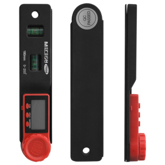 Цифровой угломер с пузырьковым уровнем МЕГЕОН 77008 к0000033686 от магазина РЭССИ